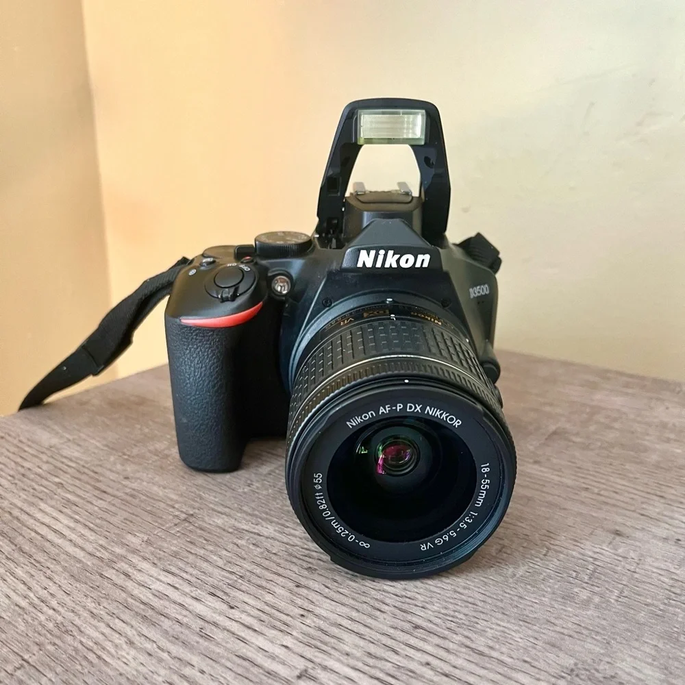 Nikon d3500 with two lens
